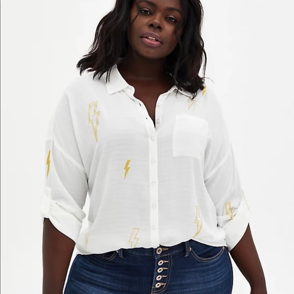 Torrid Lightning Bolt Shirt